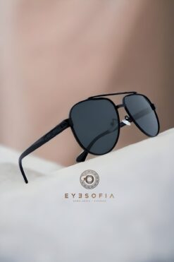 Eyesofia Toronto Polarize Yüksek Kalite Titanyum Siyah Unisex Güneş Gözlüğü