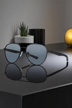 Daniel Klein %100 Polarize UV400 Korumalı Siyah Renk Orijinal Damla Erkek Güneş Gözlüğü DKG6278C2