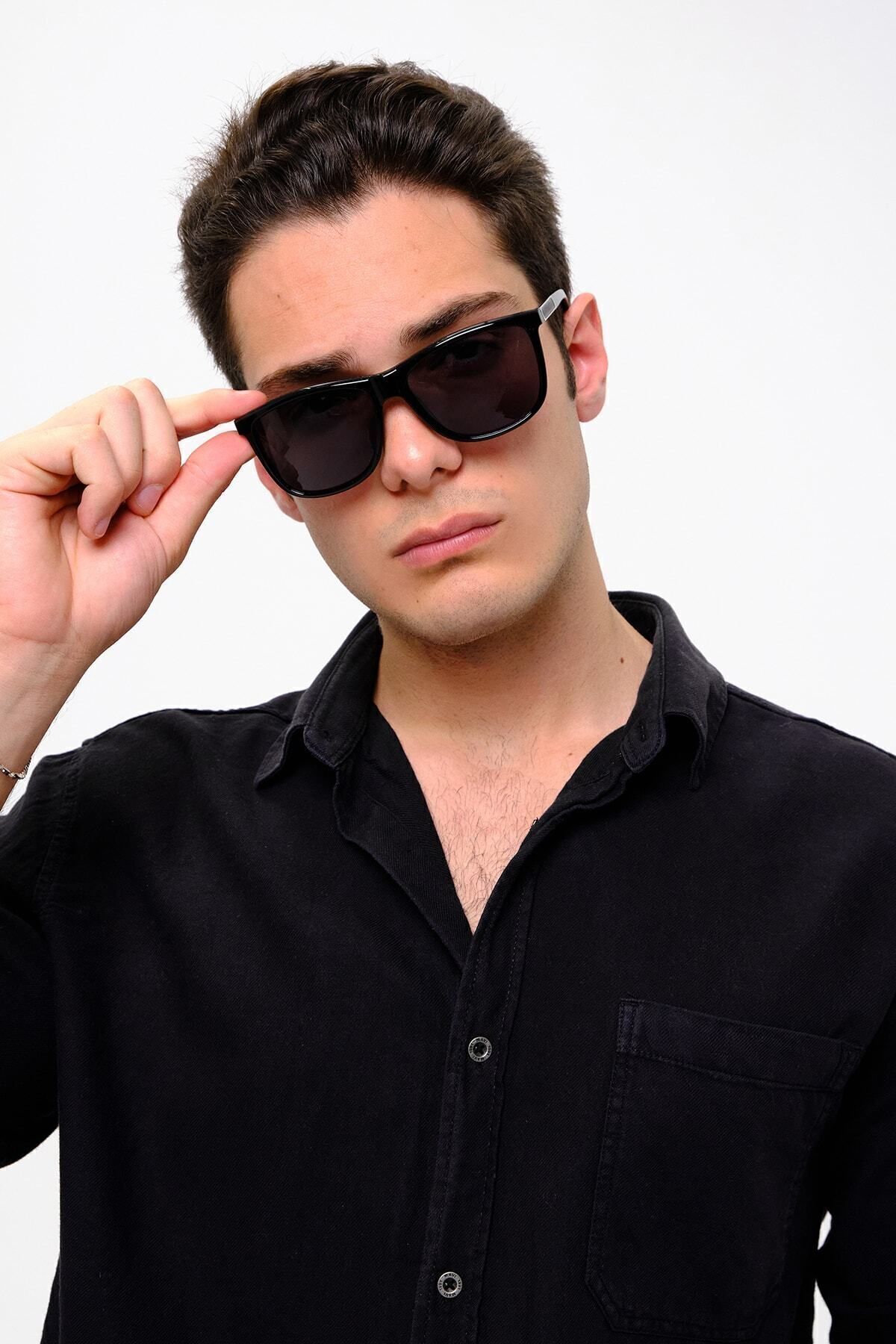 Monvago Mv 19836 Klasik Siyah Erkek Güneş Gözlüğü - Görsel 2