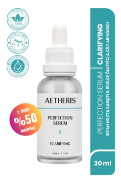 Aetheris Gözenek ve Sivilce Karşıtı Perfection Serum Çinko, Niasinamid, Panthenol, Hyaluronik Asit 30 ml