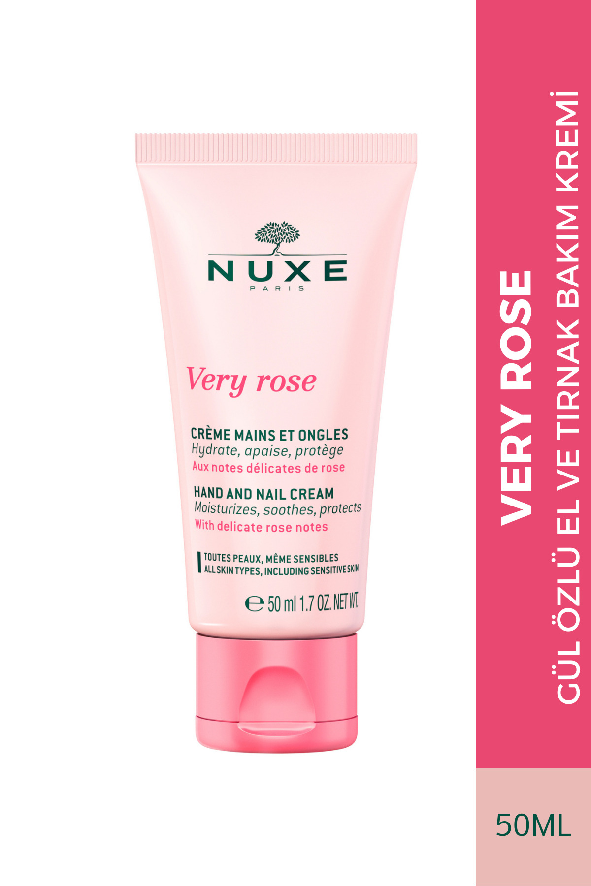 Nuxe Gül Özlü El ve Tırnak Bakım Kremi