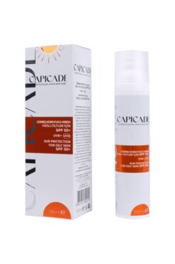 Capicade Güneş Koruyucu Krem Yağlı Ciltler Için Spf50 100ml(YENI AMBALAJ)