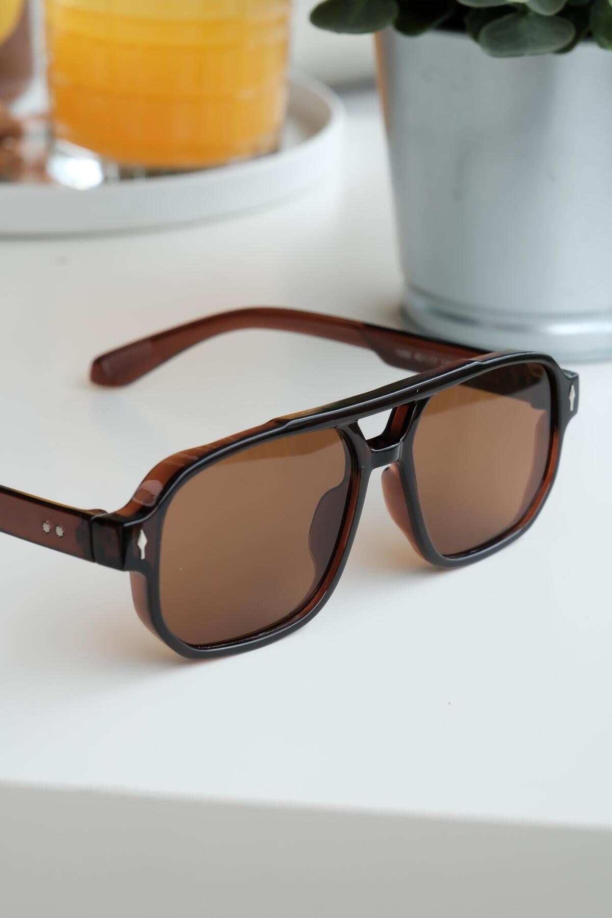 WATCHOFROYAL Royal Eyewear Re1009 Koyu Kahverengi Güneş Gözlüğü - Görsel 2