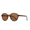 Kinary Vintage Unisex Güneş Gözlüğü Kahverengi 1036