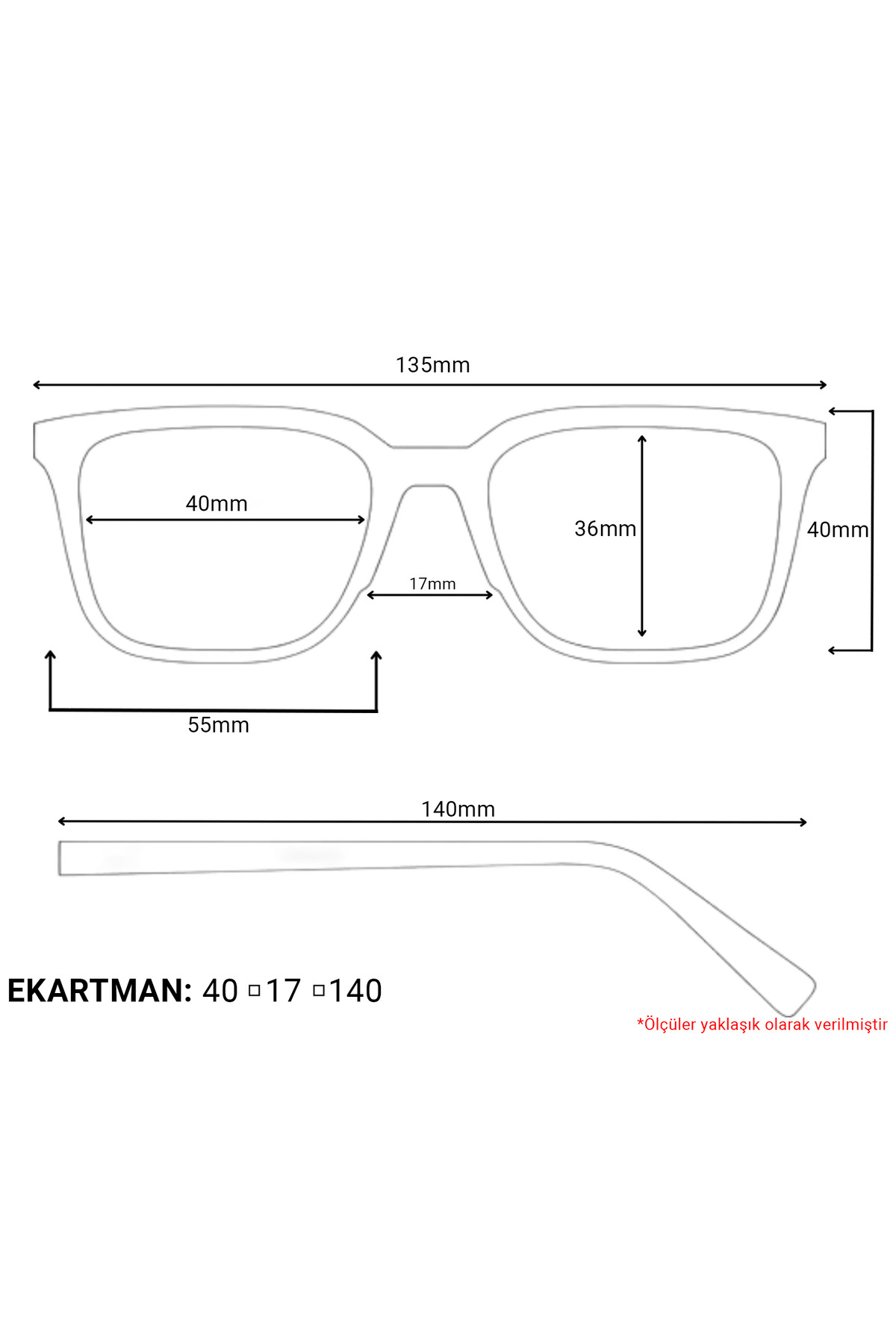 Toz Vintage Tiny Retro Güneş Gözlüğü - Görsel 3