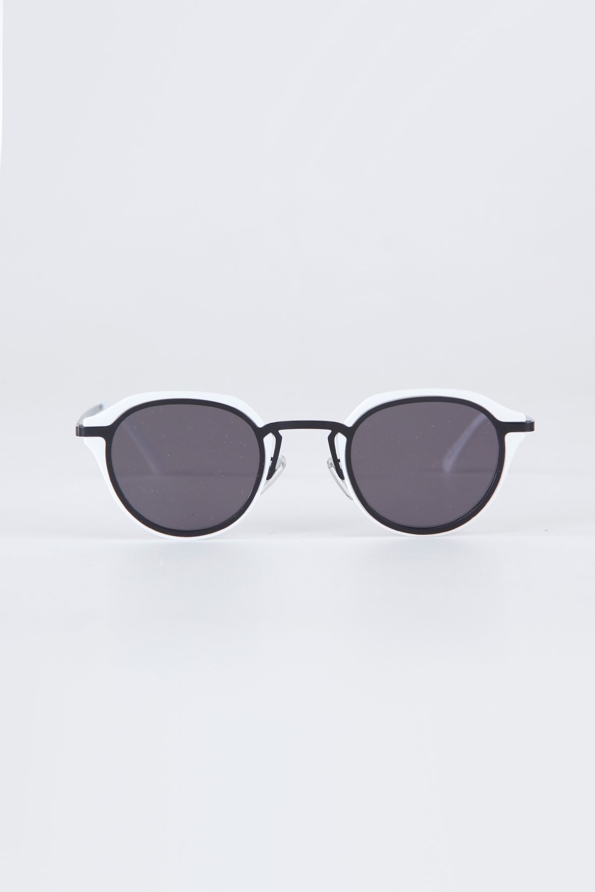 Kapin Sonic Beyaz Güneş Gözlüğü - Siyah Cam