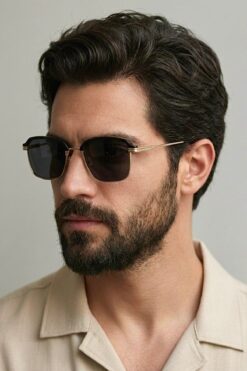 Roger Bacon Erkek Güneş Gözlük Uv400 Ultra Koruma Titanyum Çerçeve