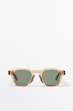Massimo Dutti Geometrik güneş gözlüğü