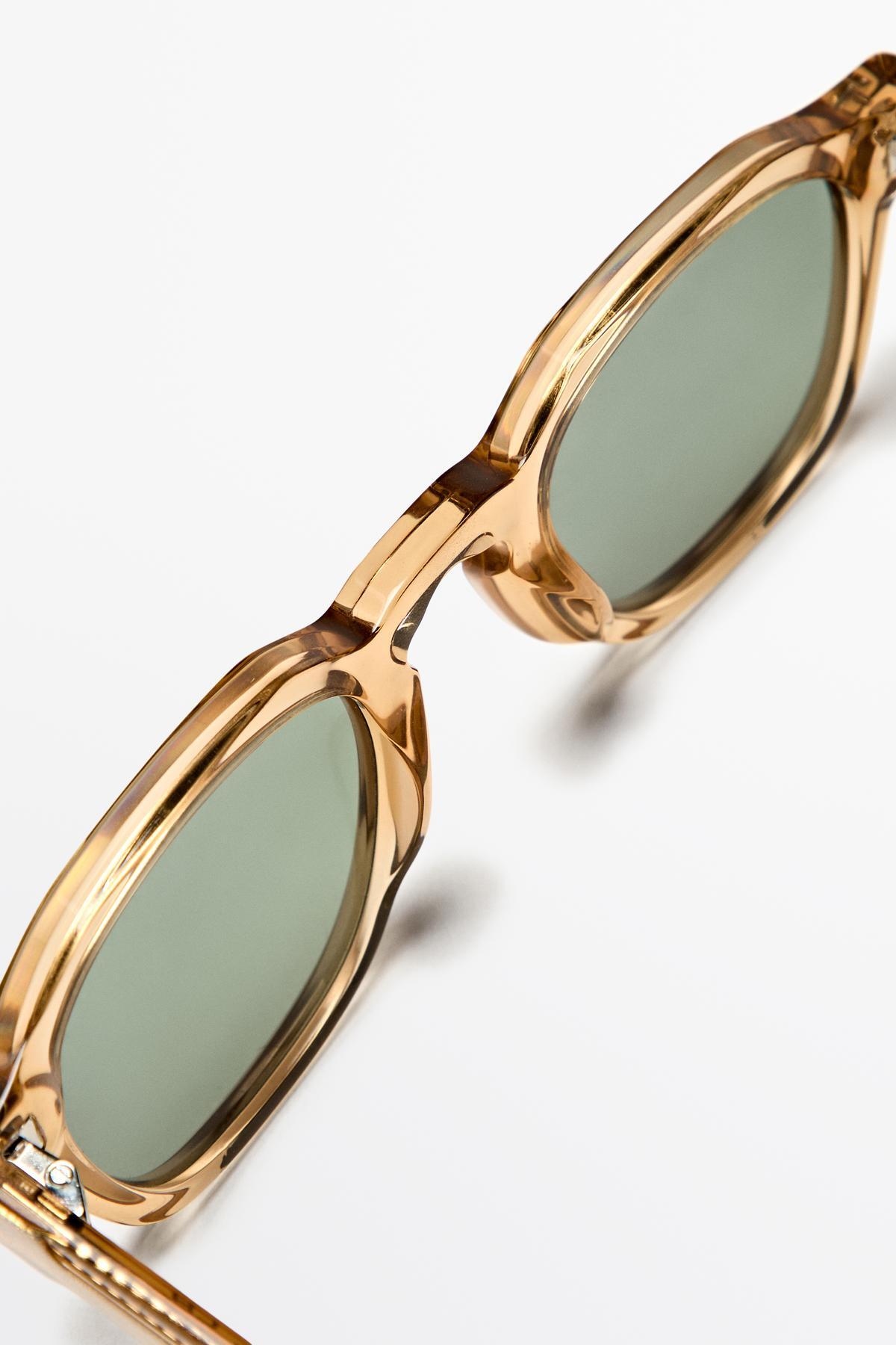 Massimo Dutti Geometrik güneş gözlüğü - Görsel 3