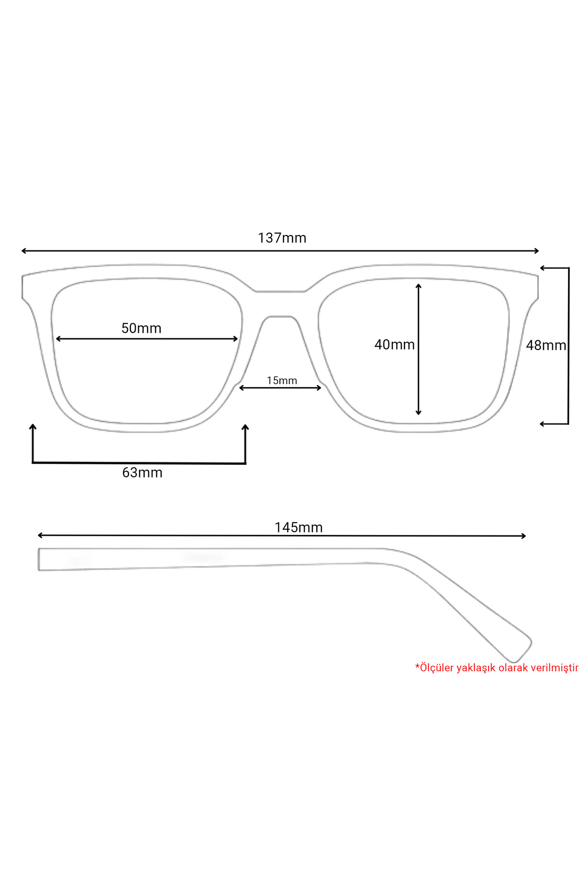 Toz Vintage Furel Kahverengi Retro Kare Kemik Çerçeve Kalın Sap Unisex UV400 Vintage Retro Güneş Gözlüğü - Görsel 2