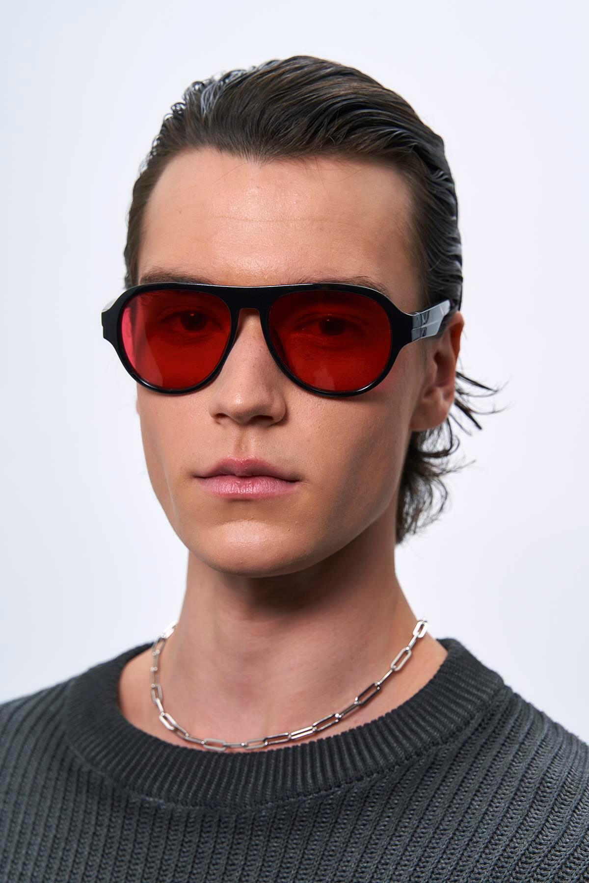 Bilge Karga Çardak Black Red Erkek Sirkadiyen Denge Gözlüğü - Görsel 2