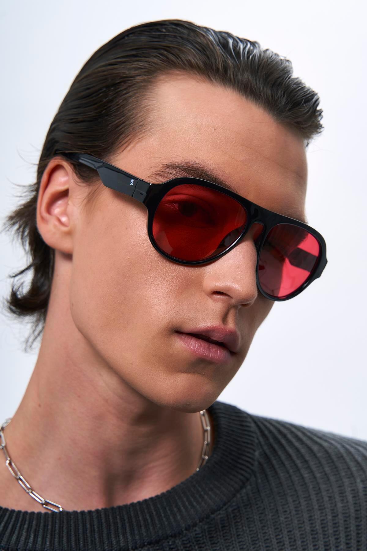 Bilge Karga Çardak Black Red Erkek Sirkadiyen Denge Gözlüğü - Görsel 3