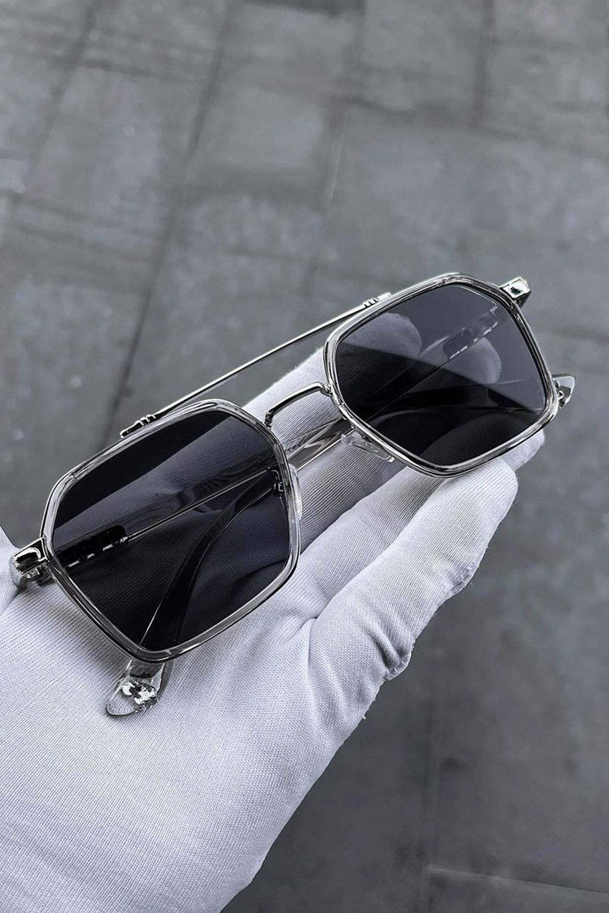 Roger Bacon Siyah Erkek Güneş Gözlüğü Uv400 Koruma