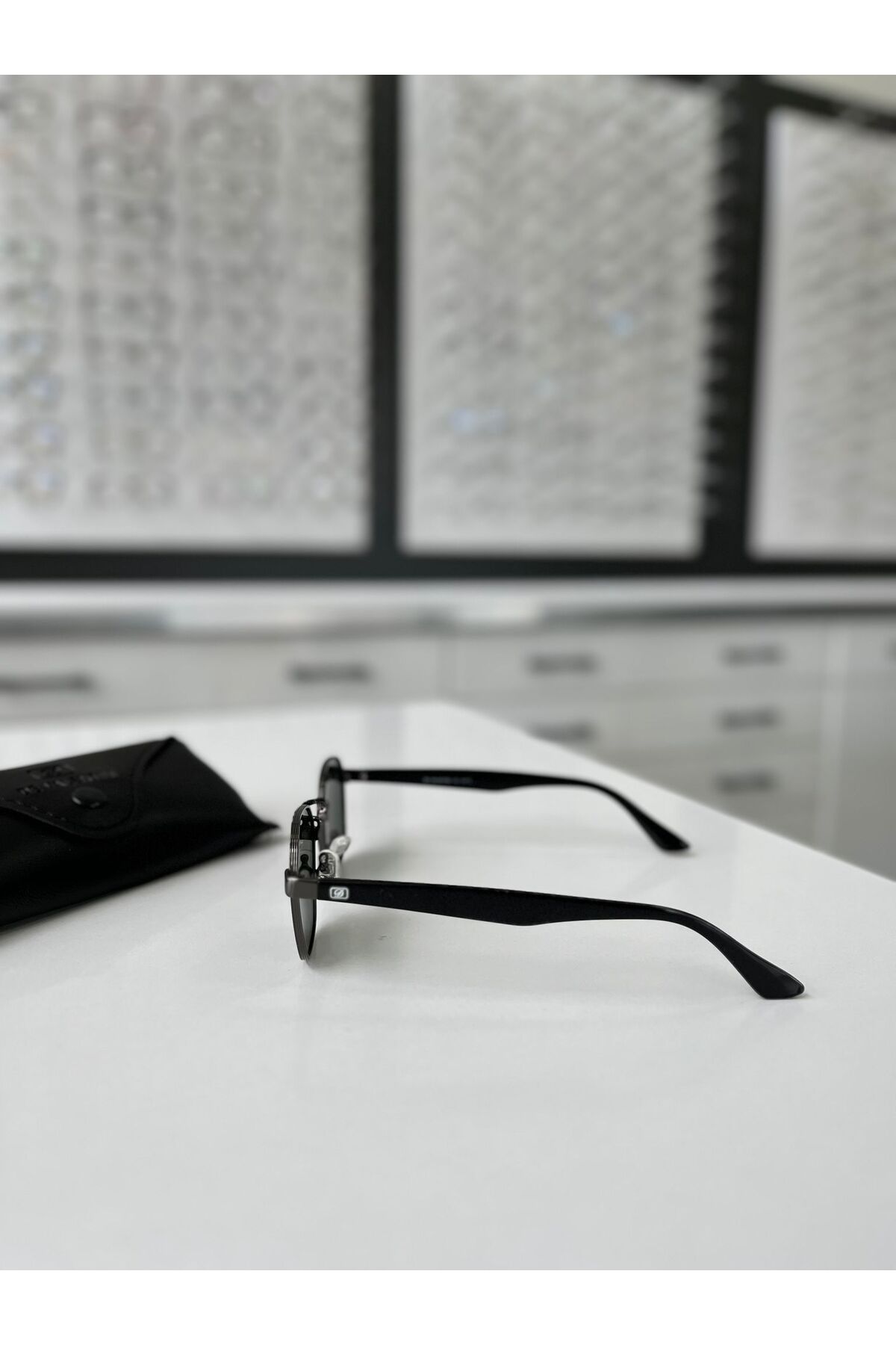 De Valentini 5511 YEŞİL CAM METAL POLARİZE GÜNEŞ GÖZLÜĞÜ - Görsel 3