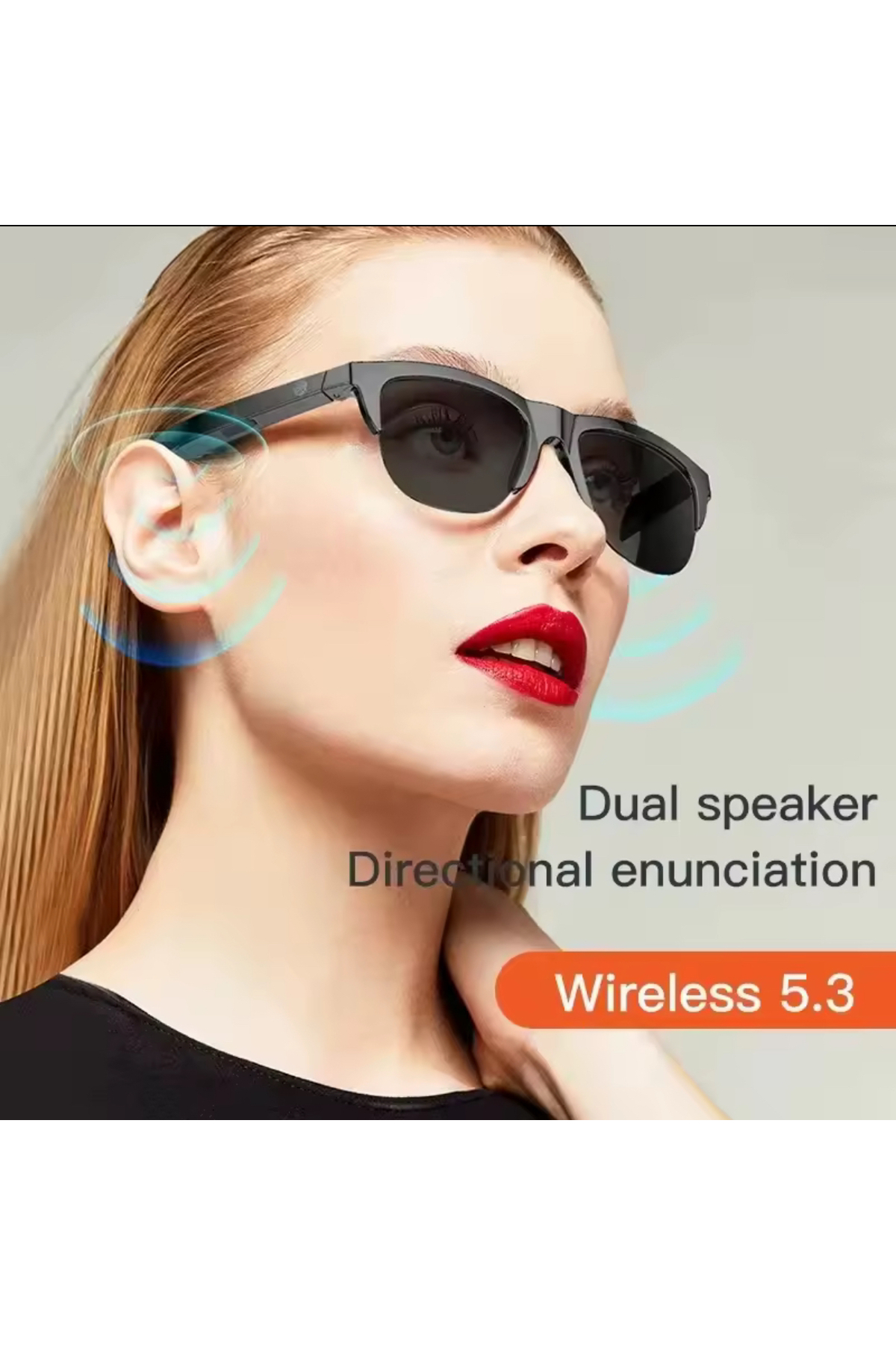 BE'Friends Aksiyon Bülütütlü Kulaklıklı Güneş Gözlüğü