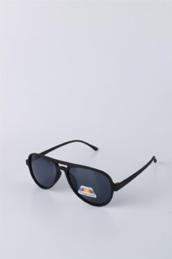 By Marine Mat Siyah Polarize Erkek Güneş Gözlüğü Hafif Özel Tasarım G25ft2039r02