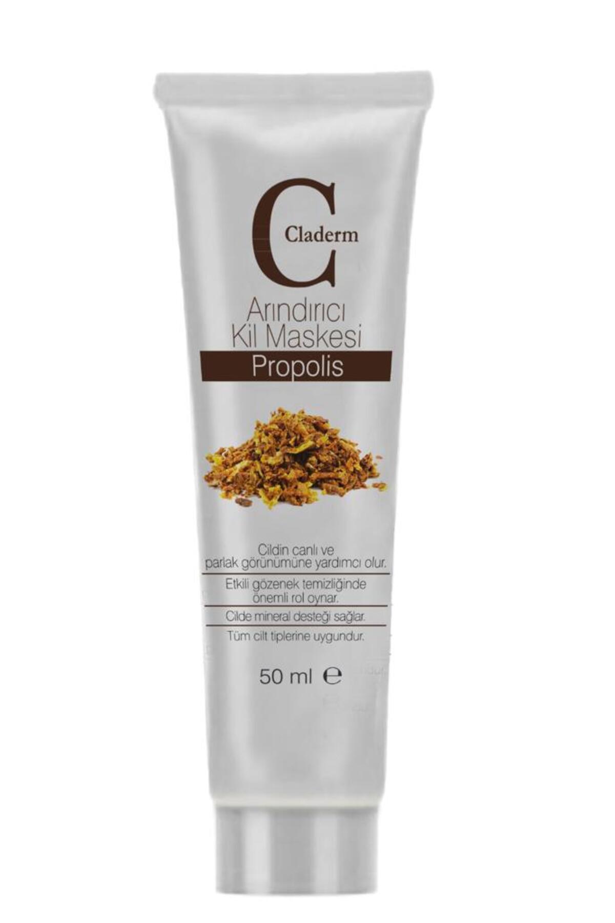 Claderm 50 ml Kil Maskesi – Propolis