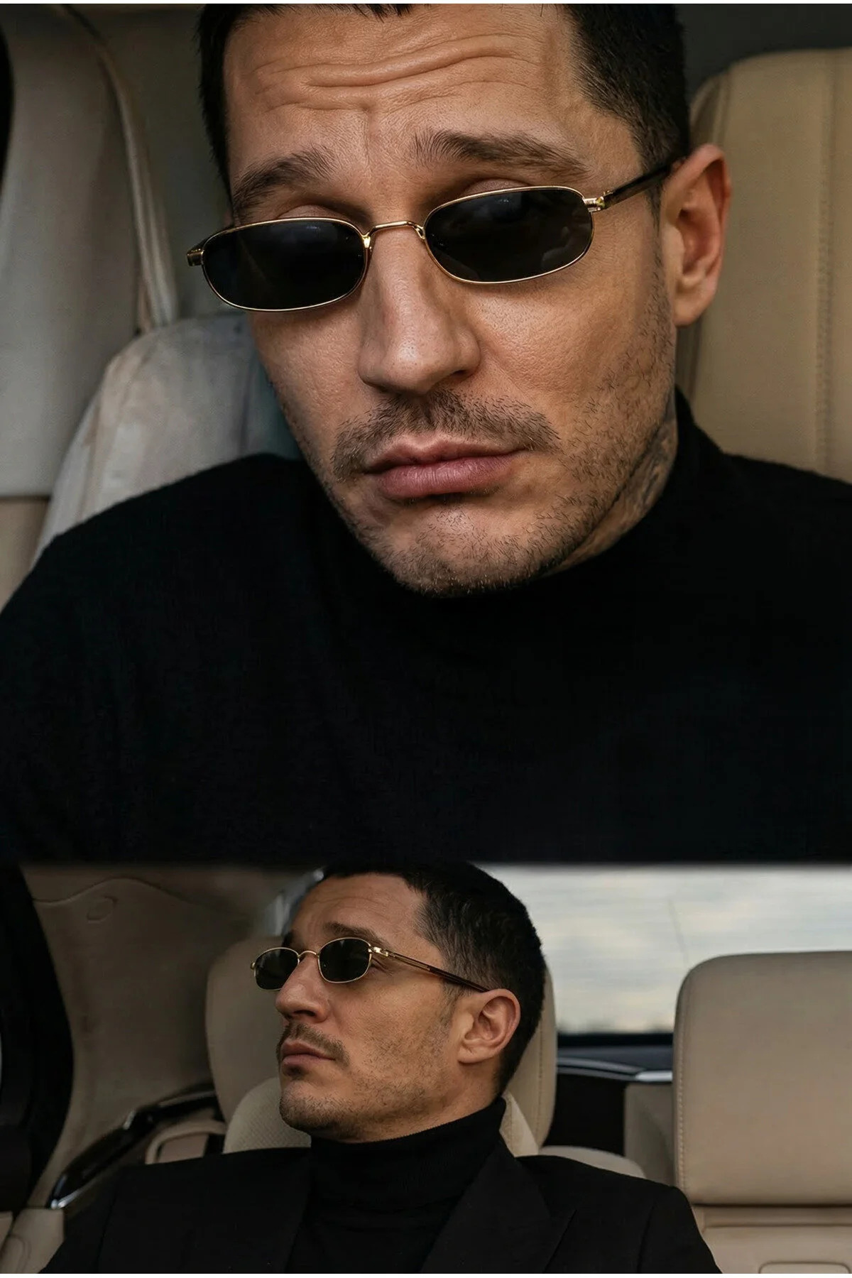 BluePepper YERALTI BOZO GÜNEŞ GÖZLÜĞÜ Polarize Cam Asetat Çerçeve 53-20-140