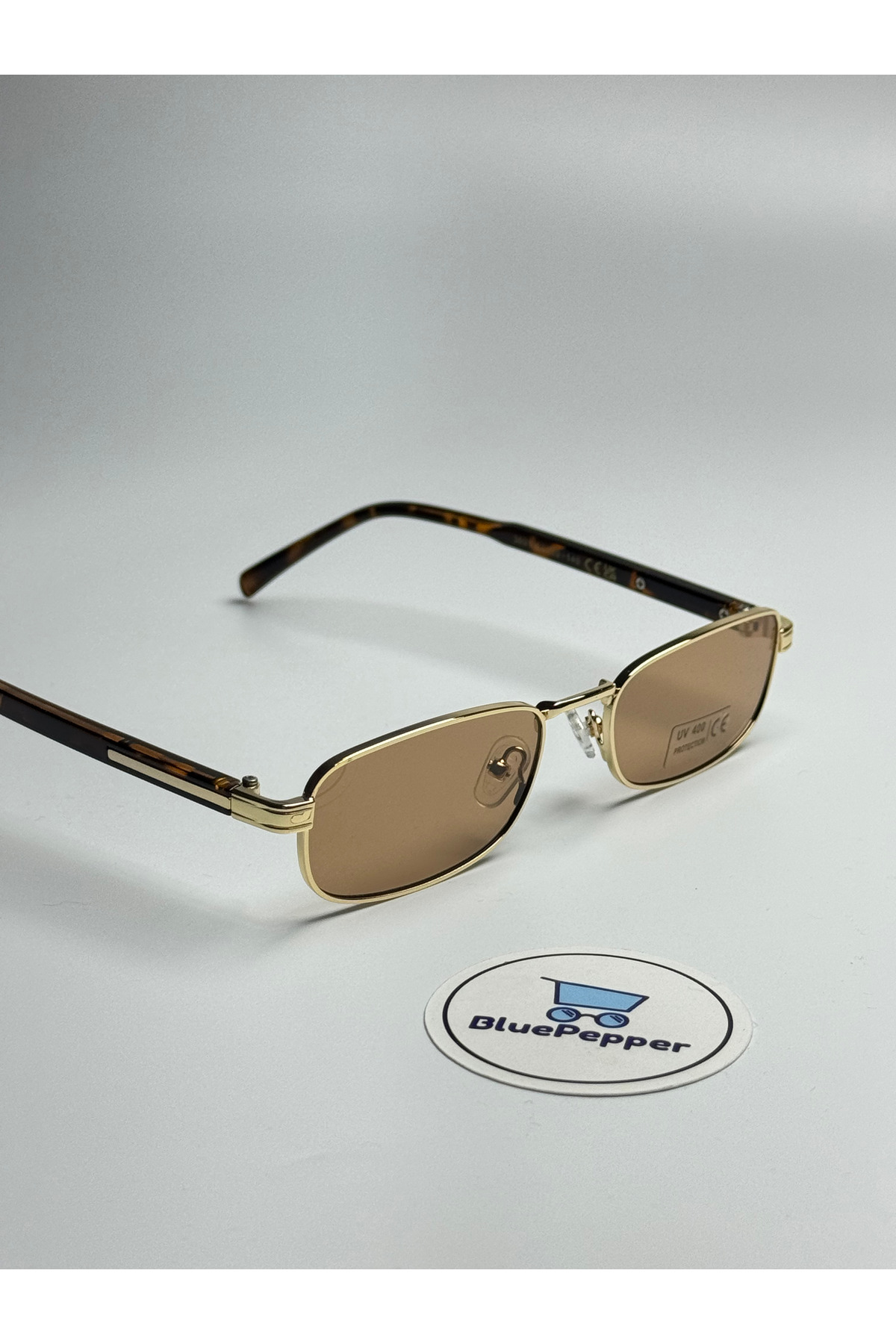 BluePepper YERALTI BOZO GÜNEŞ GÖZLÜĞÜ Polarize Cam Asetat Çerçeve 53-20-140 - Görsel 2