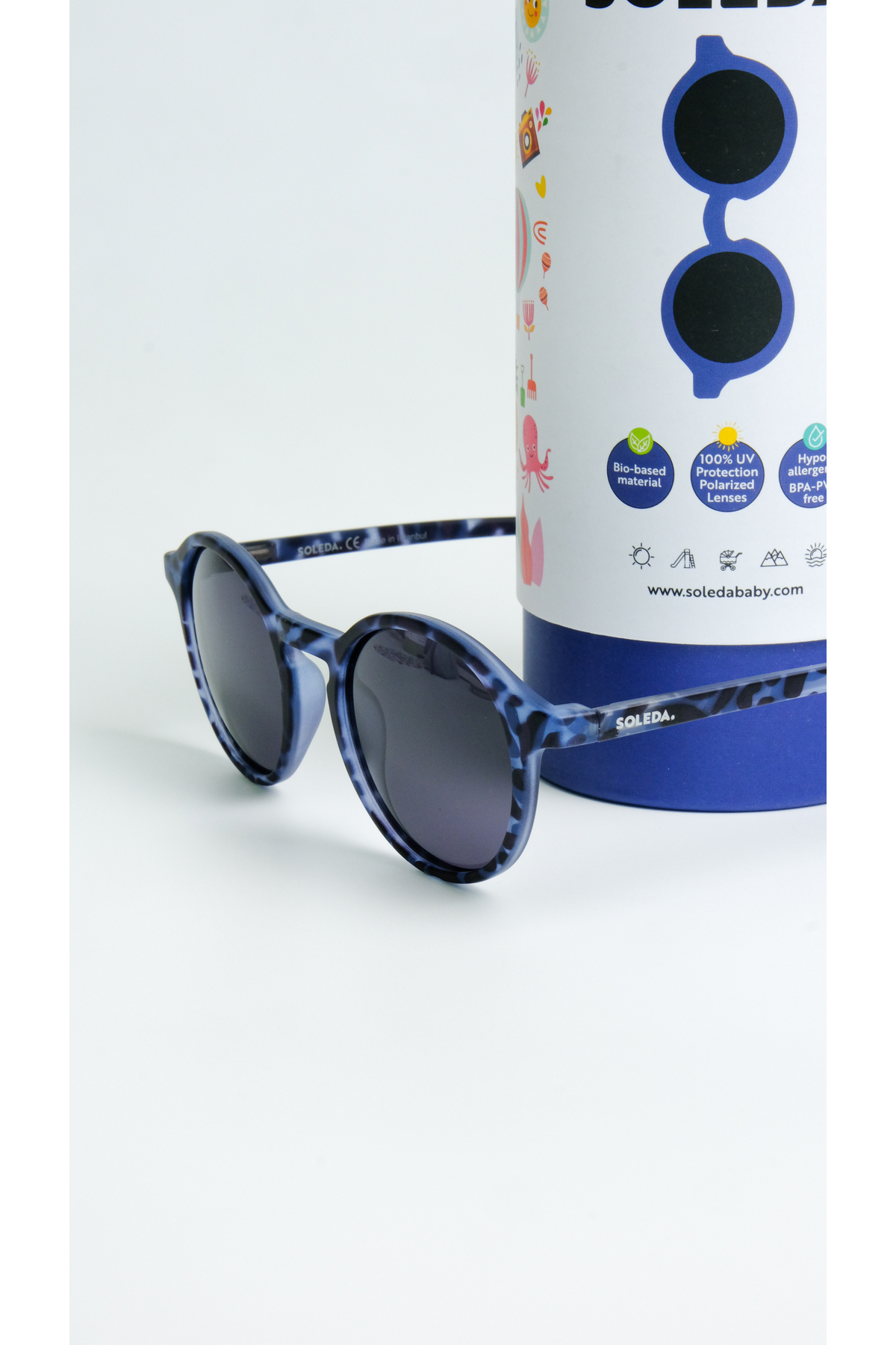 SOLEDA Yetişkin Güneş Gözlüğü Ocean Blue