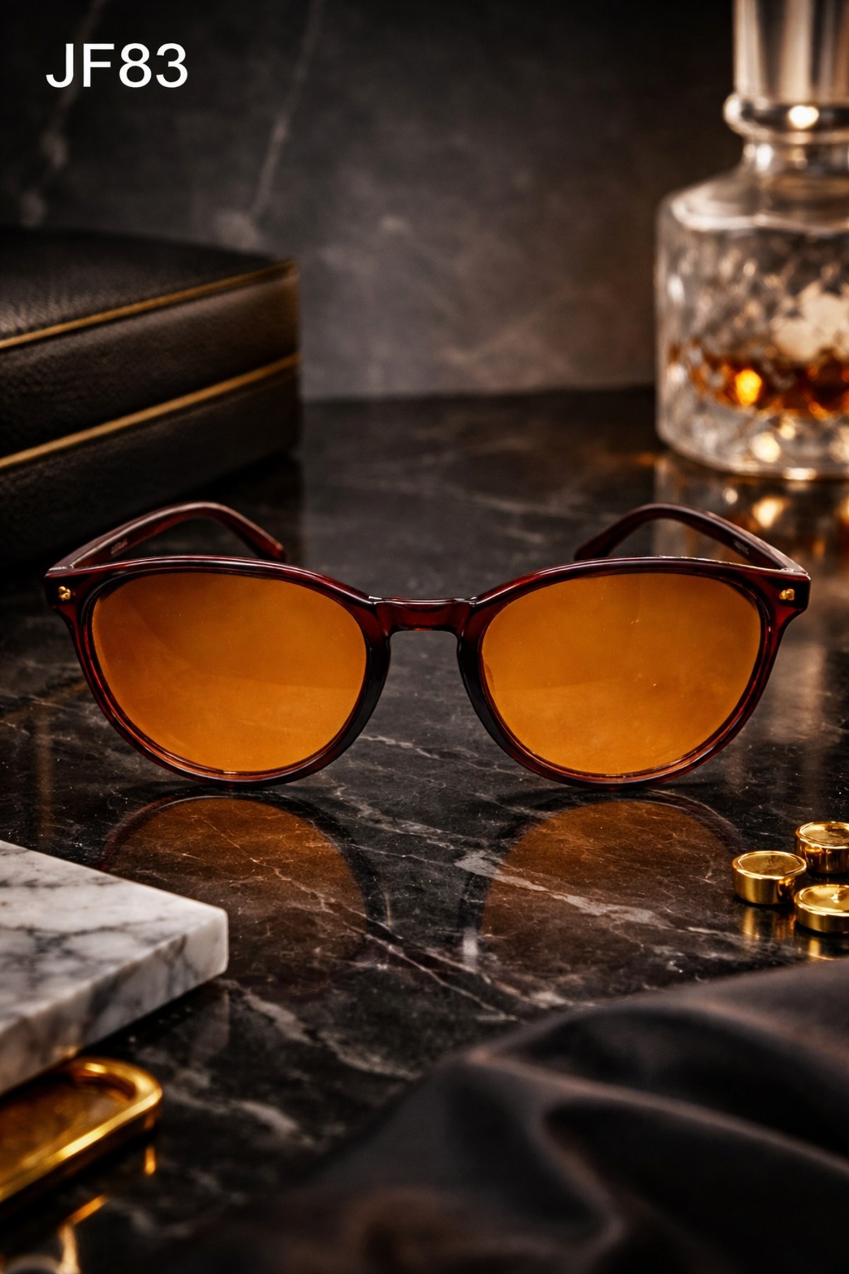 Jack Ferrero KADIN GÜNEŞ GÖZLÜĞÜ UV400 KORUMALI YENİ SEZON MODA KADIN GÖZLÜK - Görsel 2