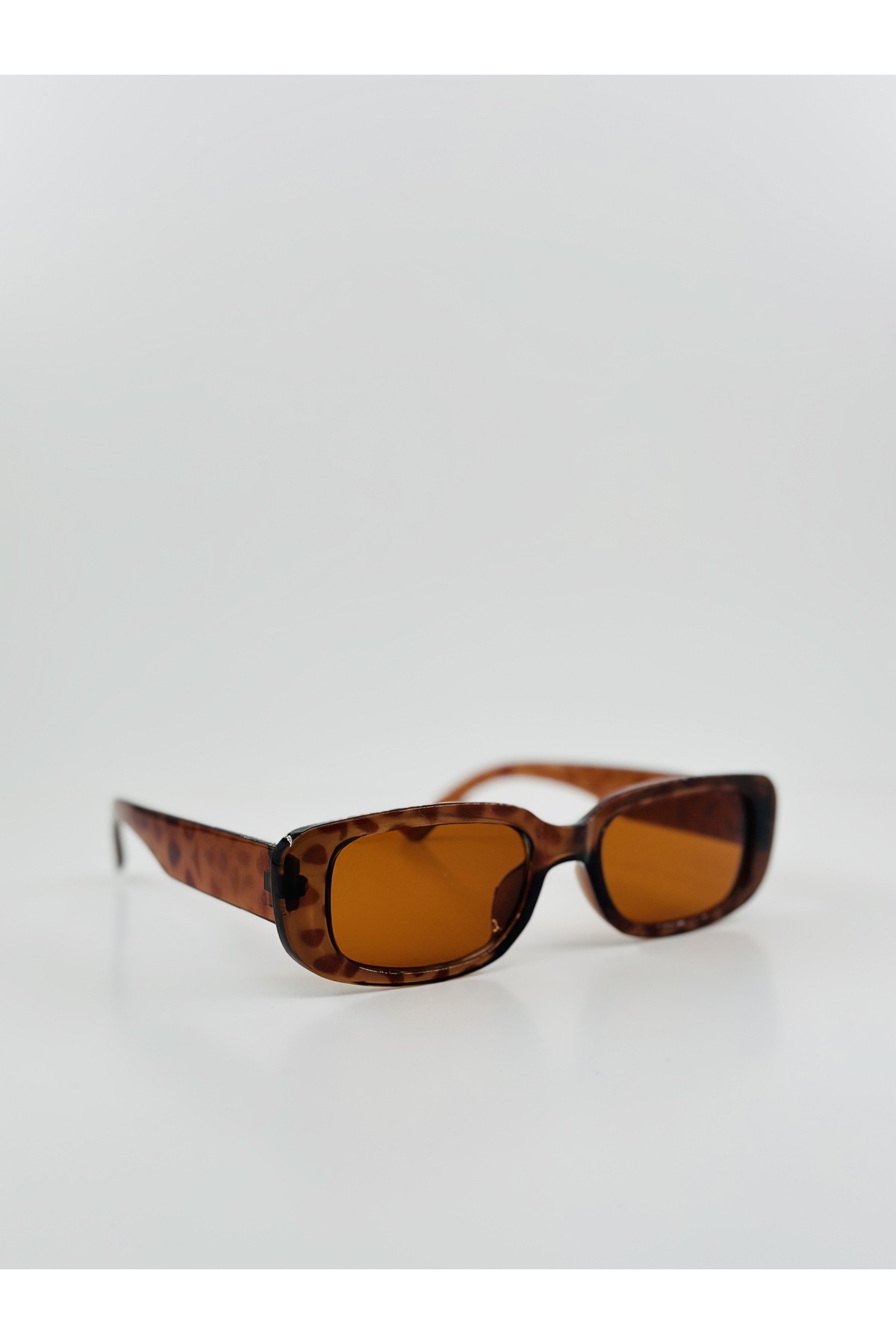 GlimmerGroove Unisex Cat Eye Dikdörtgen Güneş Gözlüğü