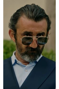 Tisaati Premium Serisi Özel Tasarım Eşref Tek Deli Gürdal Bozo Modeli UV400 Korumalı Erkek Güneş Gözlüğü