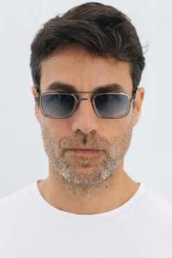 Bilge Karga Sion Anthracite Gold Blue Erkek Güneş Gözlüğü