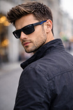 Daniel Klein Polarize - UV400 Korumalı Siyah Renk Orijinal Erkek Güneş Gözlüğü 56 Ekartman DKG6275C1