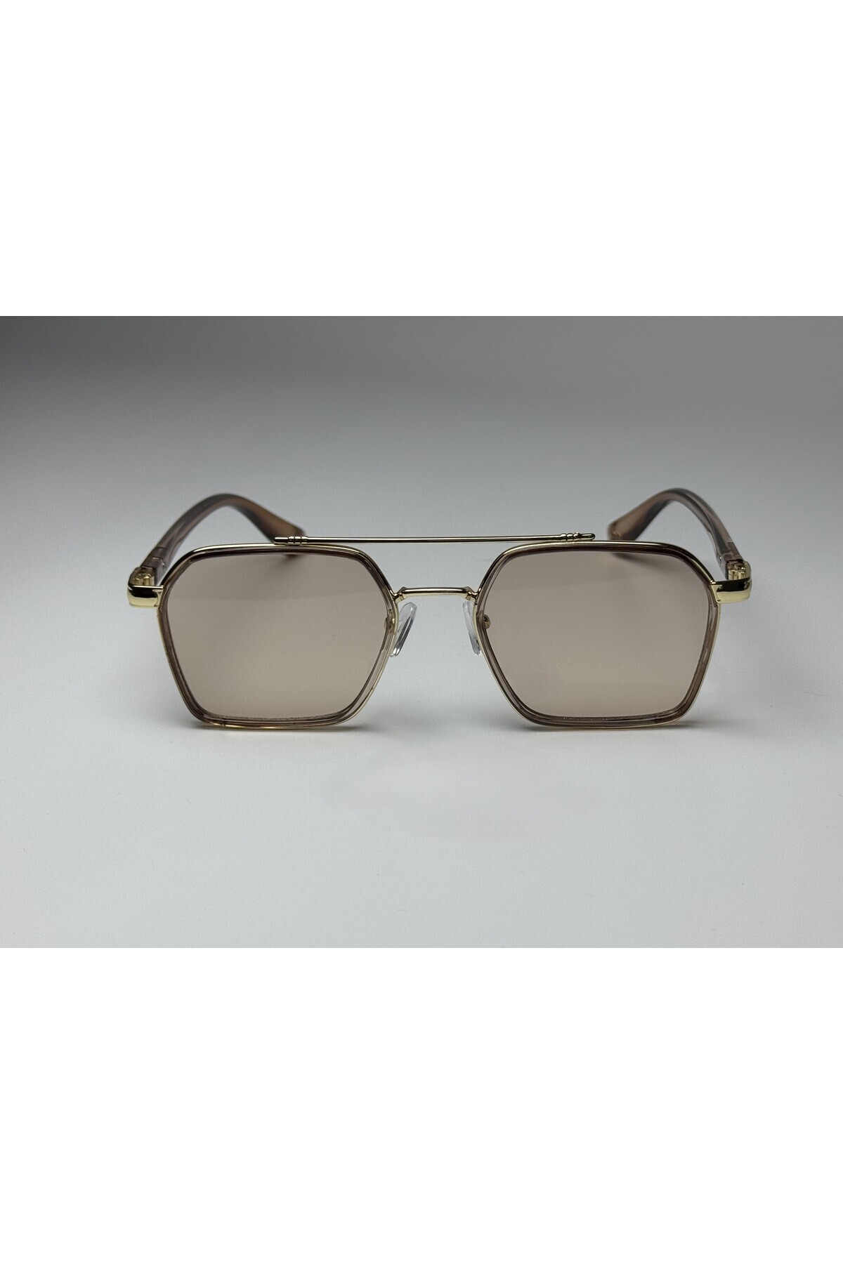 MONAL PİLOT GOLD GÜNEŞ GÖZLÜĞÜ Metal Çerçeve Kahve Cam Renkli 54-19-147 - Görsel 2
