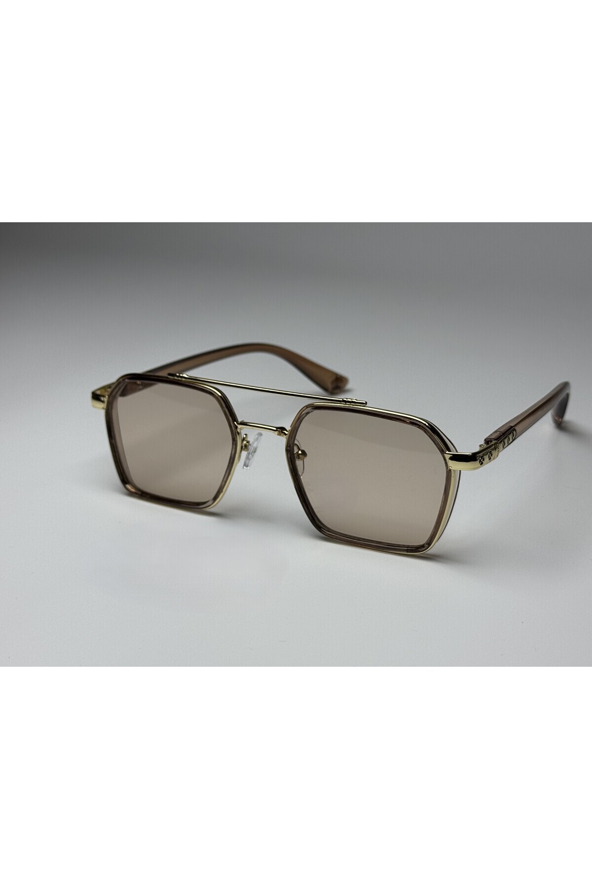 MONAL PİLOT GOLD GÜNEŞ GÖZLÜĞÜ Metal Çerçeve Kahve Cam Renkli 54-19-147 - Görsel 3