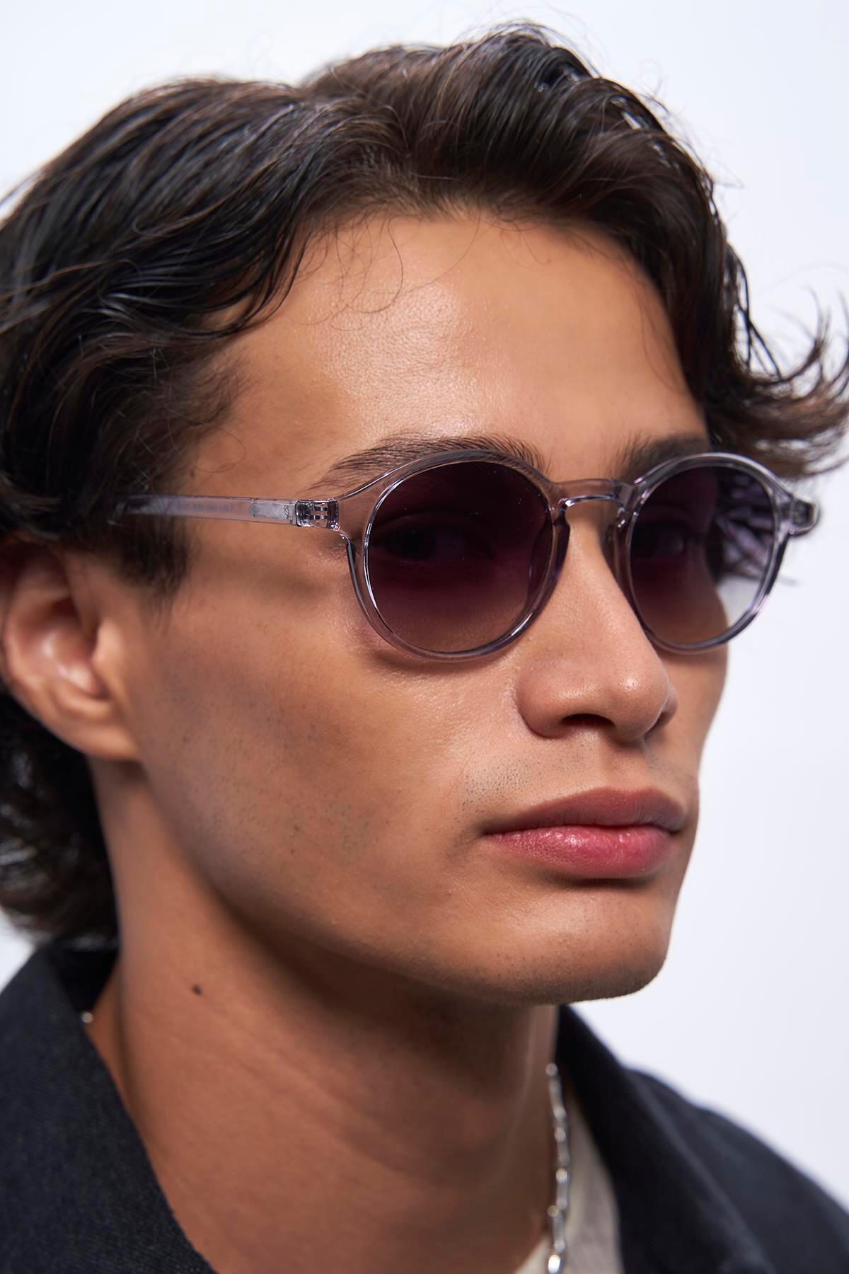 Bilge Karga Pearl Grey Black Degrade Erkek Güneş Gözlüğü - Görsel 3