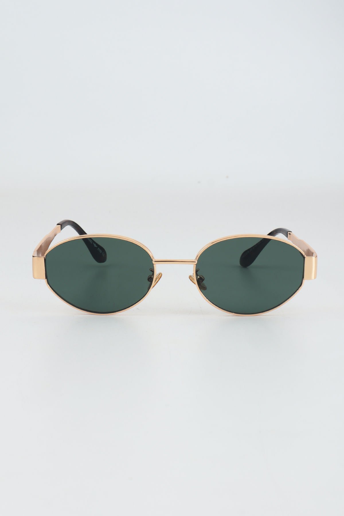 Kapin Corel Oval Metal Tasarım Güneş Gözlüğü - Yeşil - Görsel 3