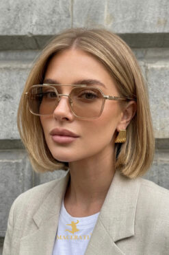 MACERATİ Ecs Unisex Uv400 Vizon Nude Ultra Hafif Güneş Gözlüğü