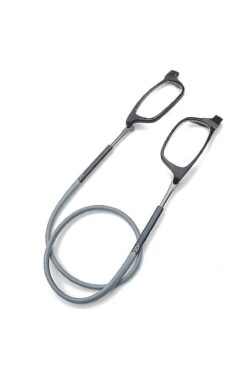 Müstesna Yumuşak Boyun Kordonlu Mıknatıslı Pratik Ekran ve Okuma Gözlüğü Siyah