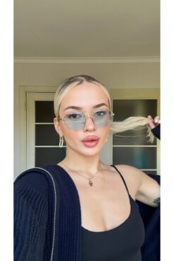 Angel Eyes Dikdörtgen Tasarım Gold Metal Çerçeve Sarı Cam Unisex Güneş Gözlüğü DB1078/S David Bckhm