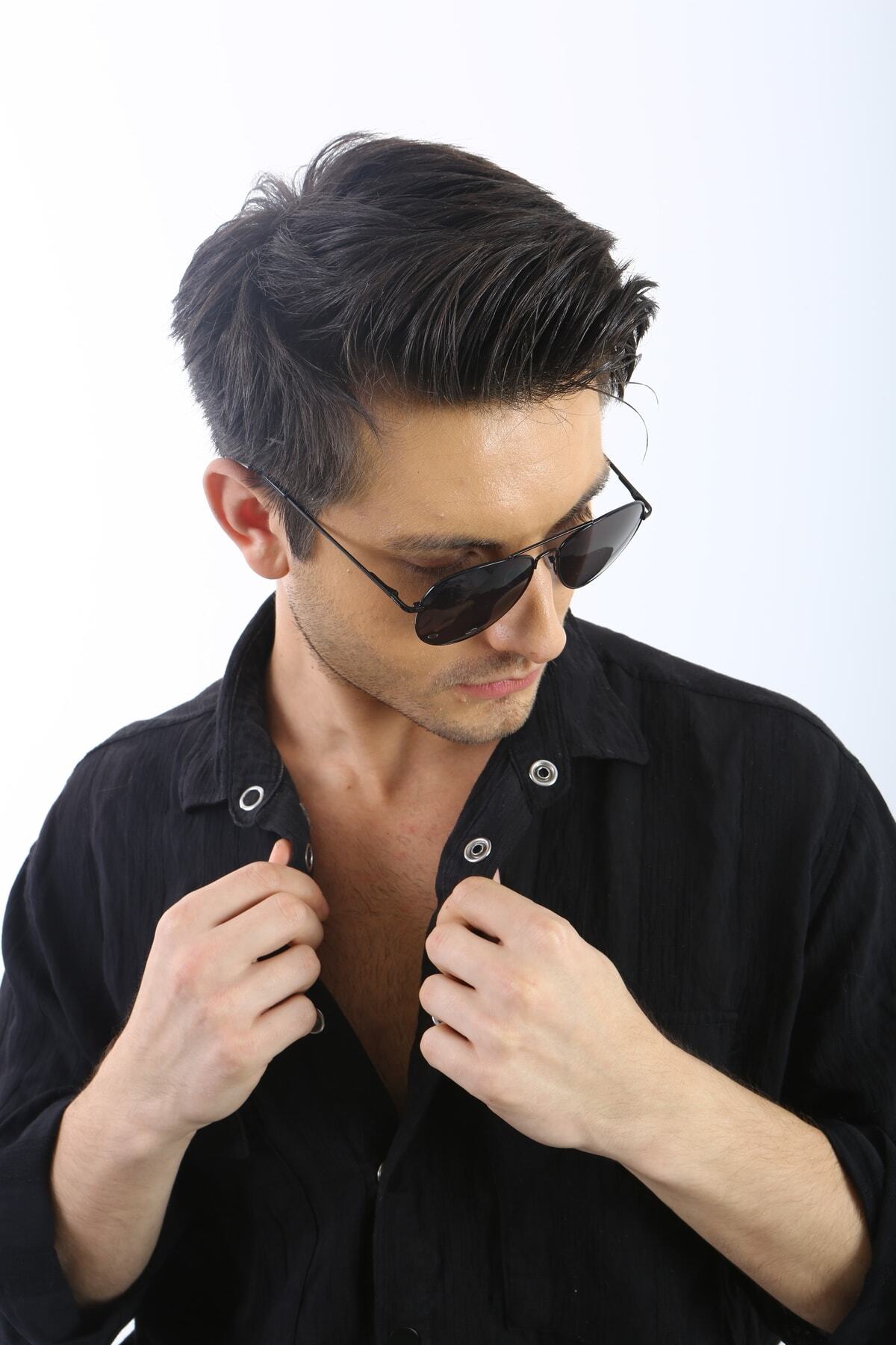 ModaLand Stylish Pilot Unisex Güneş Gözlüğü - Görsel 3