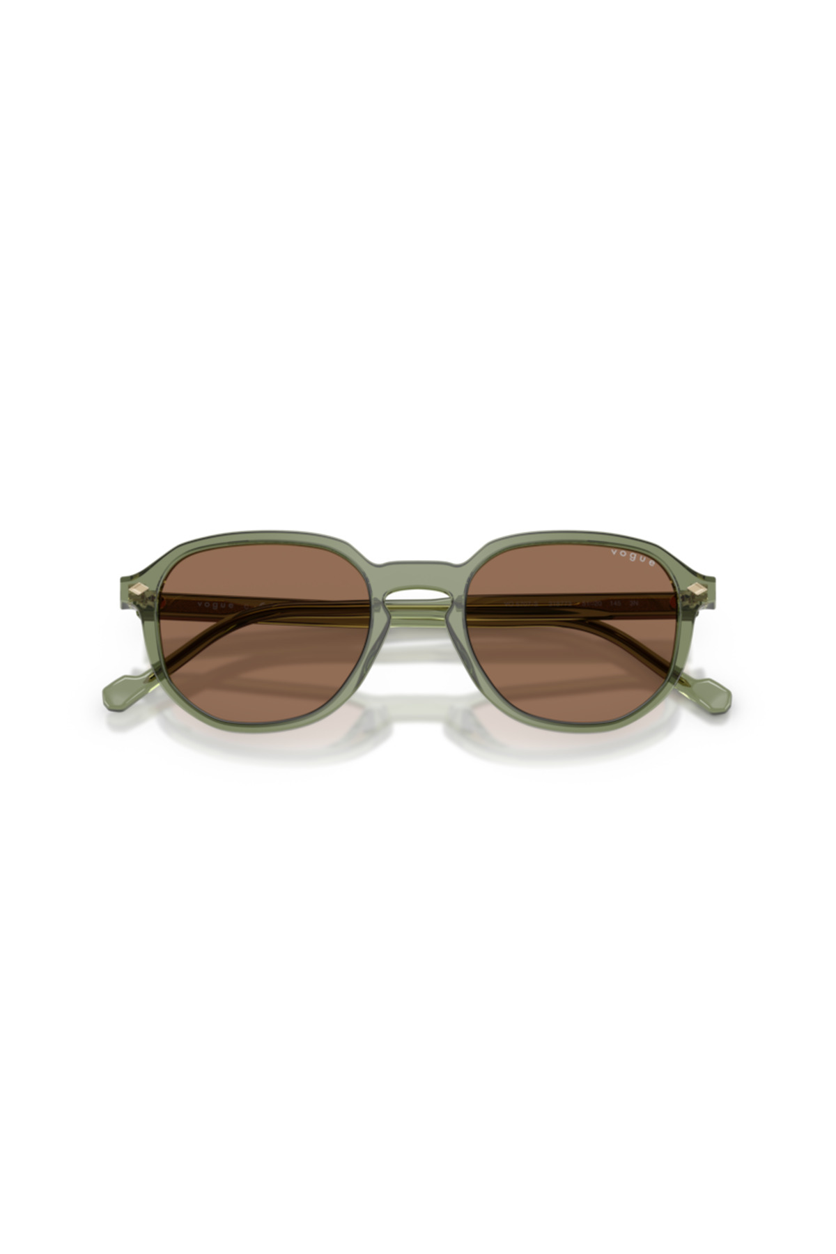 Vogue VO5707S 318773 - Şeffaf yeşil 51 ERKEK GÜNEŞ GÖZLÜĞÜ - Görsel 3