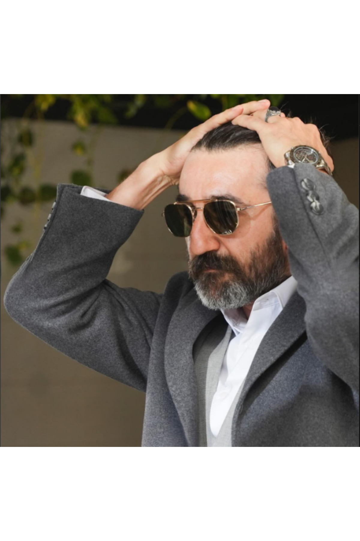 MONAL EŞREF TEK ÇAPKIN DELİ GÜRDAL BOZOK SİYAH GÜNEŞ GÖZLÜĞÜ - Görsel 2