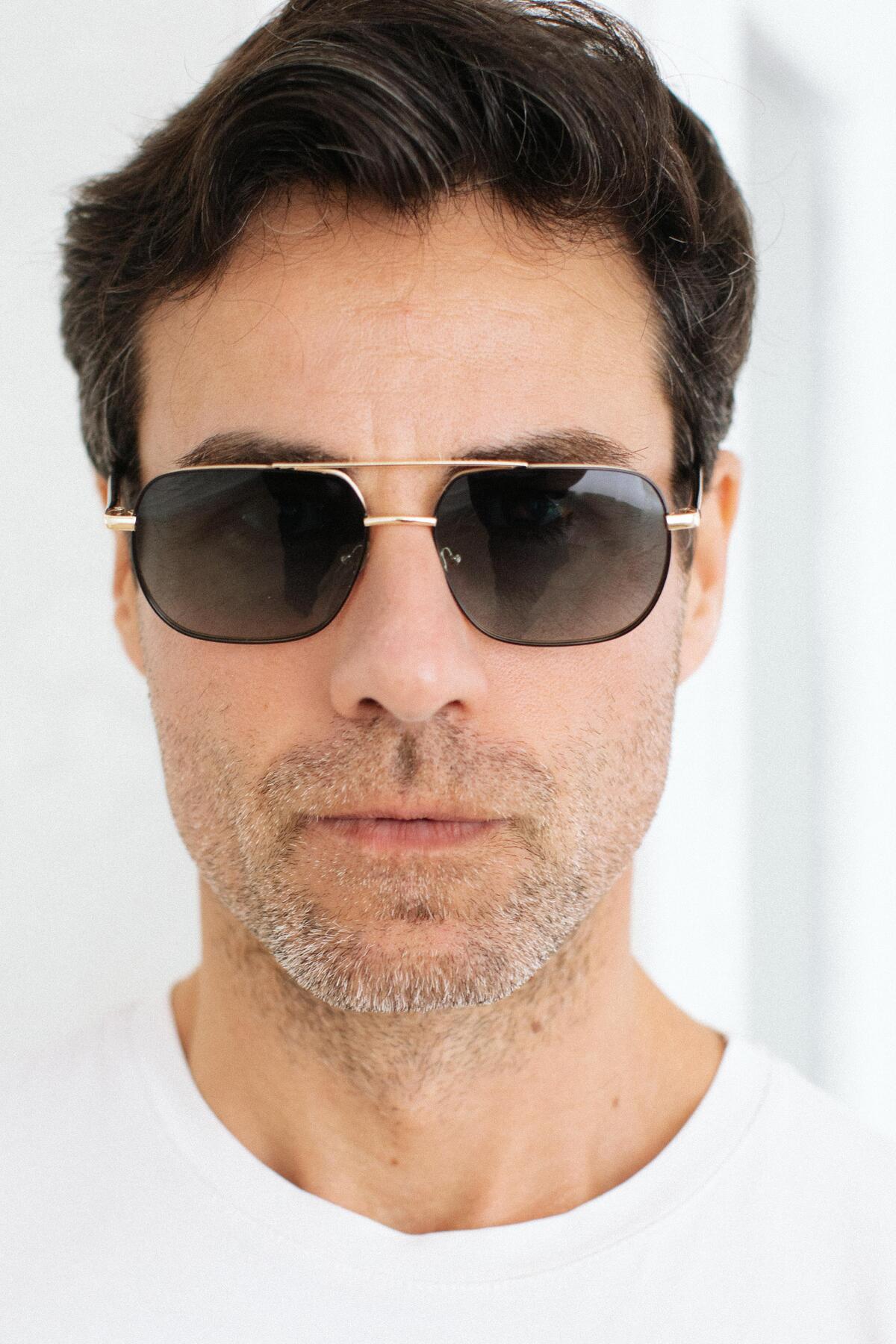 Bilge Karga Lis New Gold Green Erkek Güneş Gözlüğü - Görsel 2