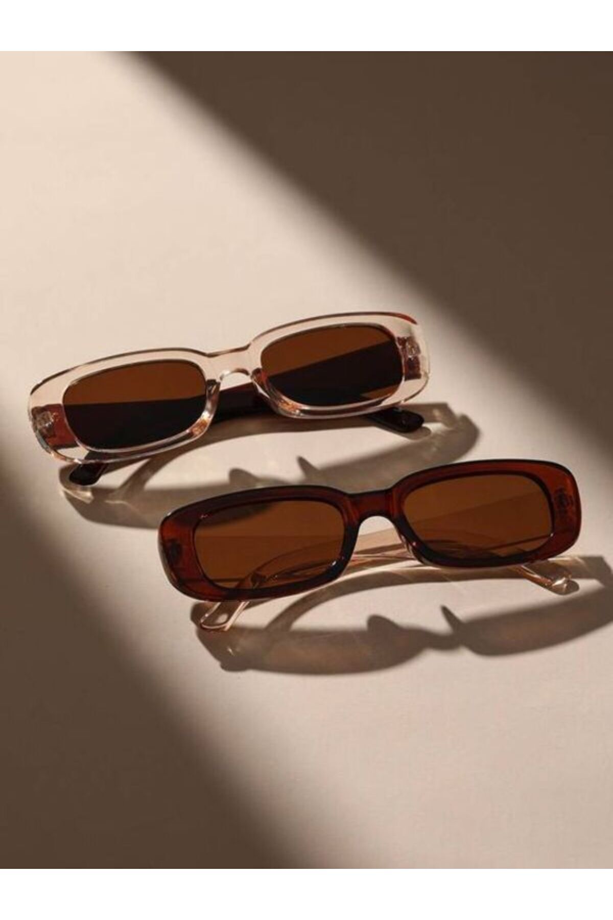 MACERATİ Chunky Kahverengi Vizyon 2 Li Unisex Güneş Gözlüğü