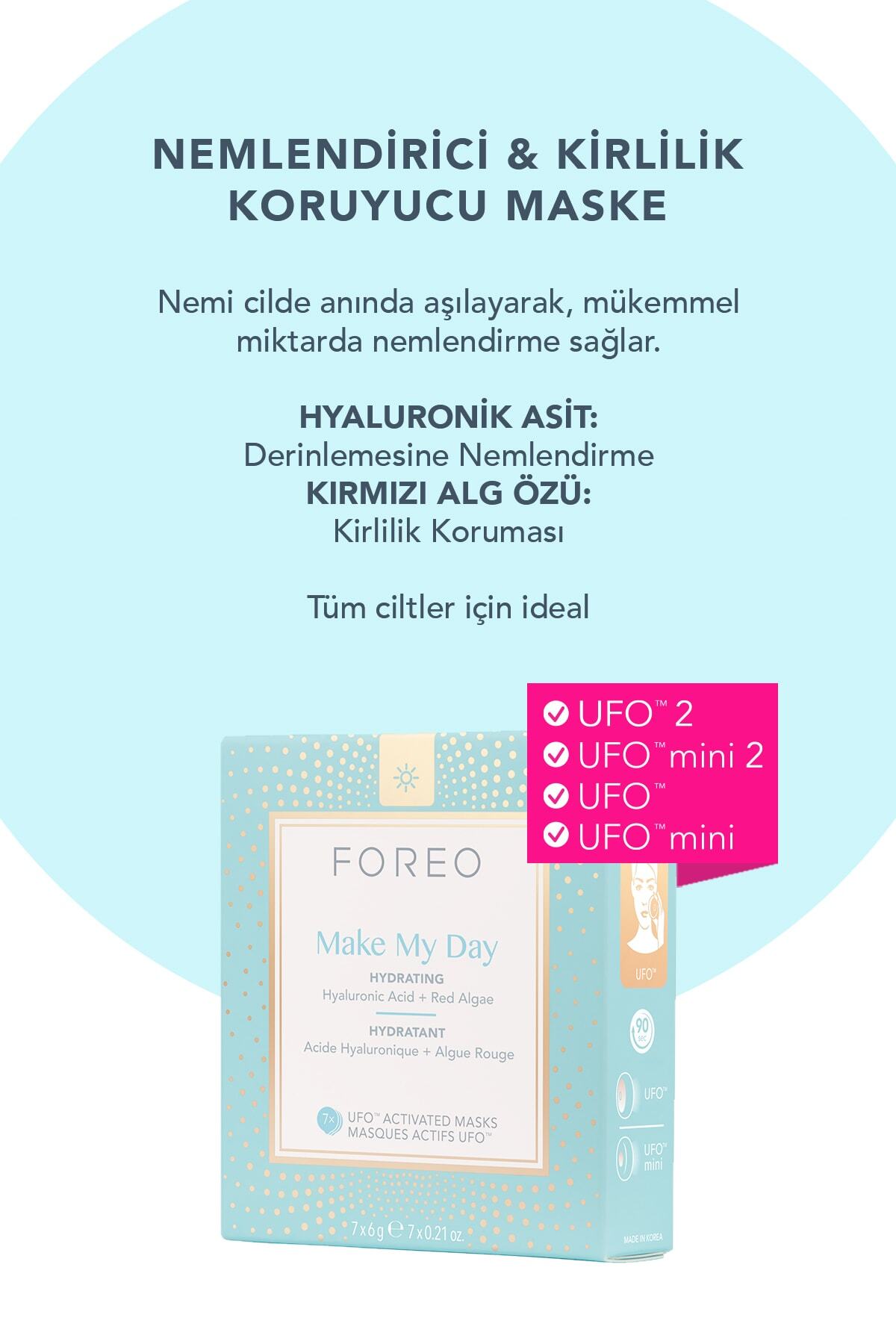 FOREO UFO™ Make My Day 7'li Maske - Görsel 2
