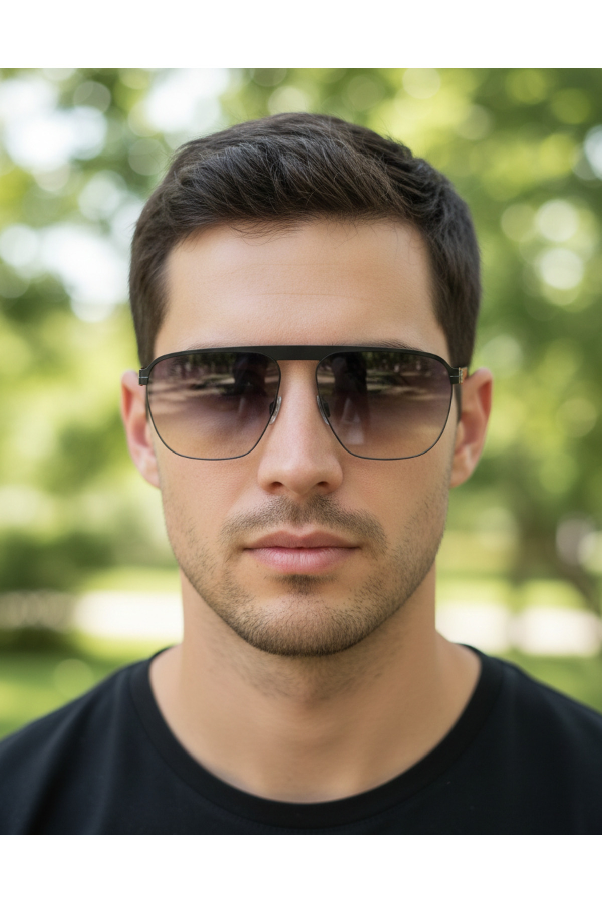 BLACK 8308 C6 60 Erkek Güneş Gözlüğü - Görsel 2
