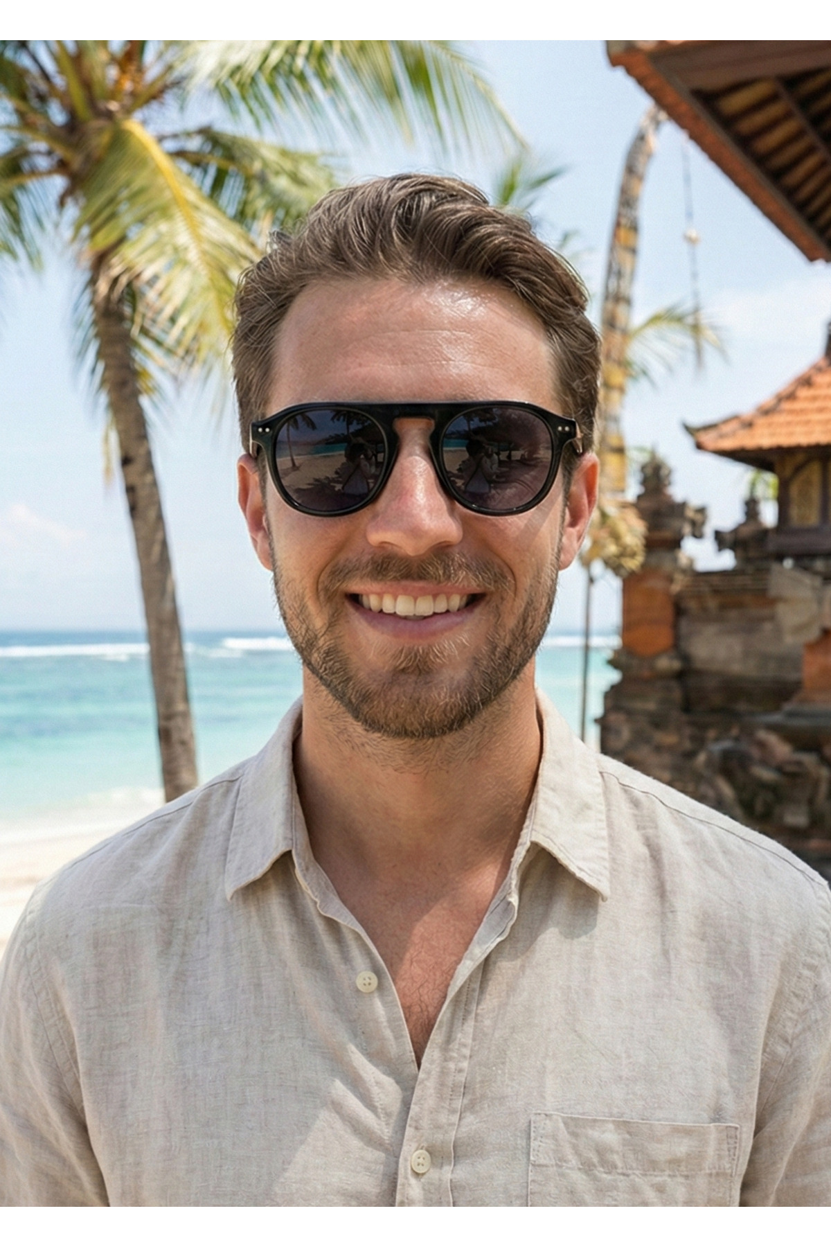 Nilu Moda Uv400 Korumalı Yeni Stil Unisex Güneş Gözlüğü - Görsel 3