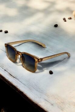 Chunky Frame Unisex Nude Vintage Kare Güneş Gözlüğü