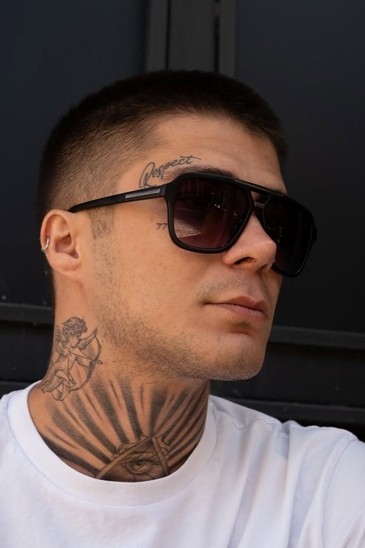 Roger Bacon Siyah Erkek Güneş Gözlük Uv400 Koruma - Görsel 2