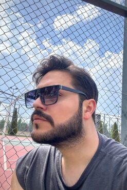 Roger Bacon Siyah Erkek Güneş Gözlük Uv400 Koruma