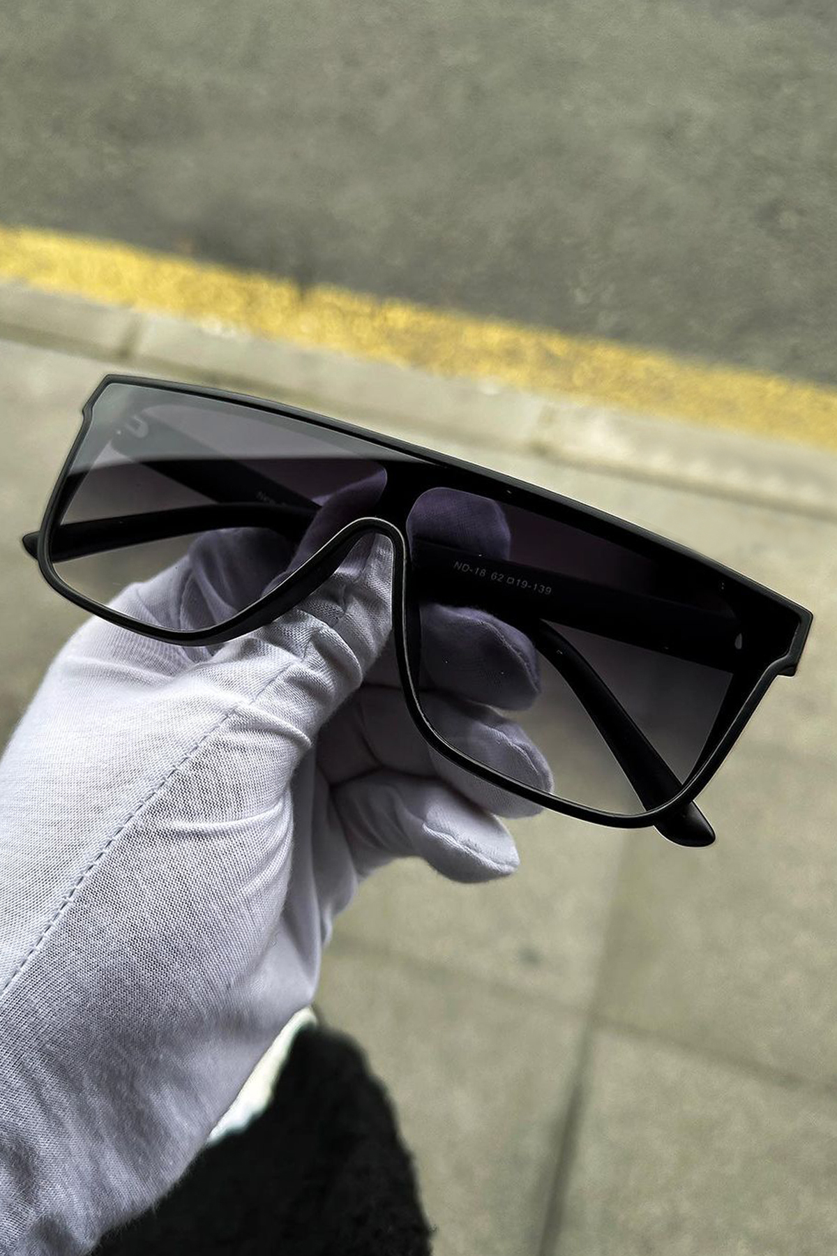 Roger Bacon Siyah Erkek Güneş Gözlük Uv400 Koruma - Görsel 2