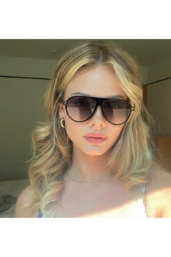 LOOKUP GÜNEŞ GÖZLÜĞÜ UV400 KORUMALI UNİSEX YENİ SEZON VİNTAGE RETRO KILIF VE SİLME BEZİ HEDİYELİ