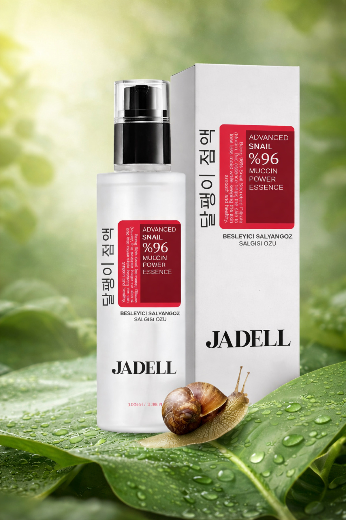 JADELL Advanced Snail %96 Mucin Power Essence 100 ml – Besleyici Salyangoz Özü - Görsel 3